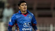 Mujeeb got a wicket off the second ball of the innings